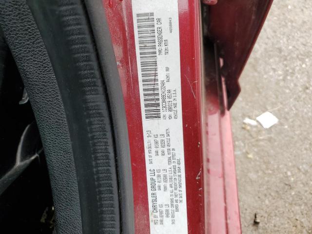 53960555 :رقم المزاد ، 1C3CCBAB9EN122404 vin ، 2014 Chrysler 200 Lx مزاد بيع