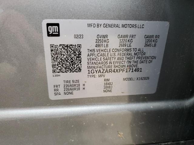 Продаж на аукціоні авто 2023 Cadillac Xt4 Luxury, vin: 1GYAZAR4XPF171491, номер лоту: 55110585