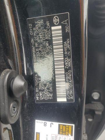 Auction sale of the 2012 Toyota Prius, vin: JTDKN3DU9C5500125, lot number: 54582935