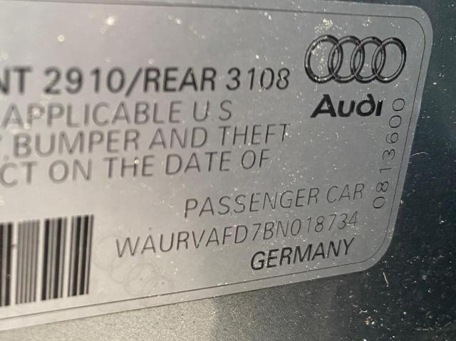 Aukcja sprzedaży 2011 Audi A8 L Quatt, vin: WAURVAFD7BN018734, numer aukcji: 55406095