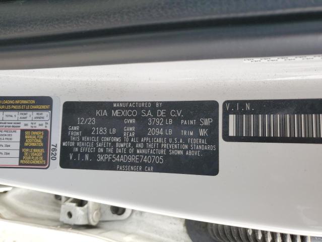 Aukcja sprzedaży 2024 Kia Forte Gt L, vin: 3KPF54AD9RE740705, numer aukcji: 54275045