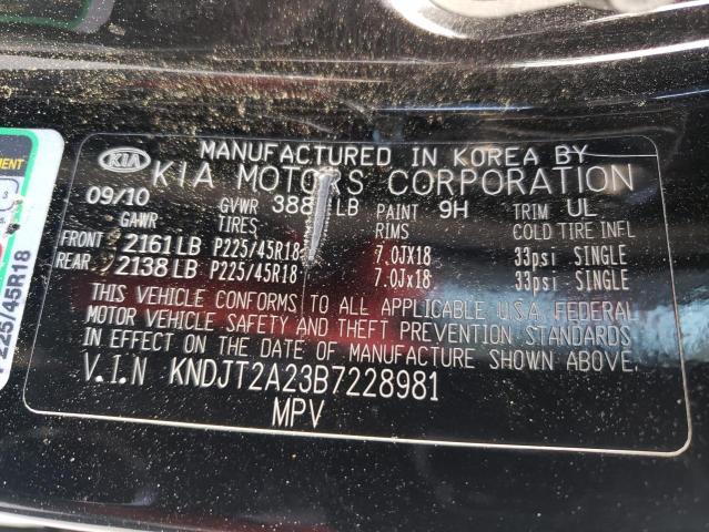 Продаж на аукціоні авто 2011 Kia Soul, vin: KNDJT2A23B7228981, номер лоту: 54648735