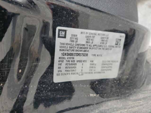 Продажа на аукционе авто 2013 Chevrolet Tahoe, vin: 1GNSKBE07DR379238, номер лота: 51709985