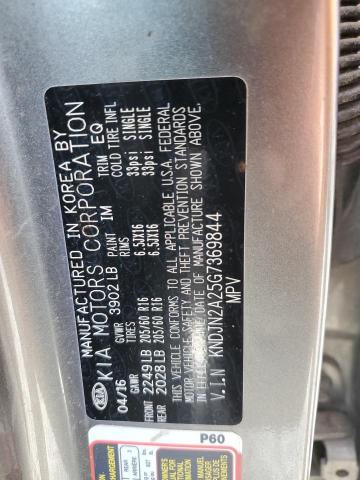 Aukcja sprzedaży 2016 Kia Soul, vin: KNDJN2A25G7369844, numer aukcji: 54768475