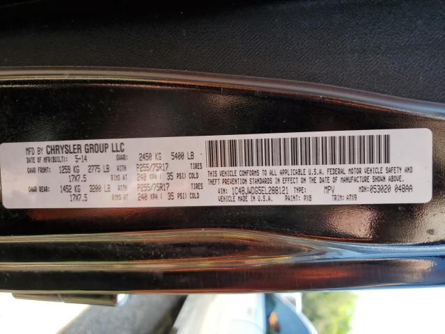 Продажа на аукционе авто 2014 Jeep Wrangler Unlimited, vin: 1C4BJWDG5EL288121, номер лота: 51899035