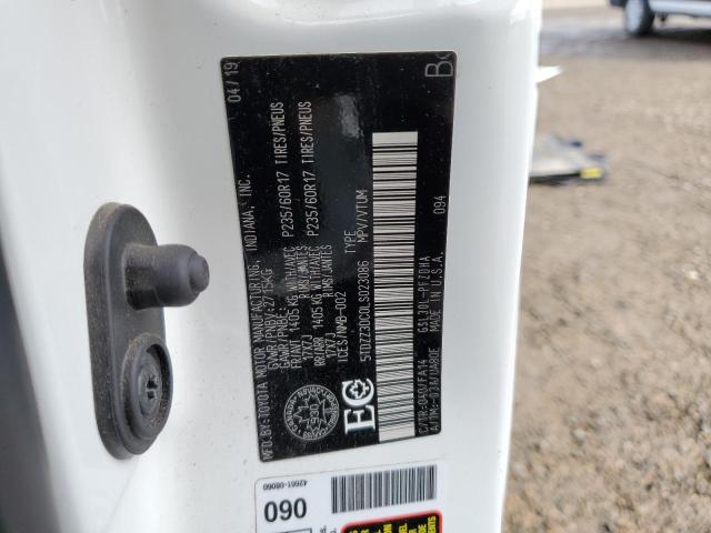 45747025 :رقم المزاد ، 5TDZZ3DC0LS023086 vin ، 2020 Toyota Sienna مزاد بيع