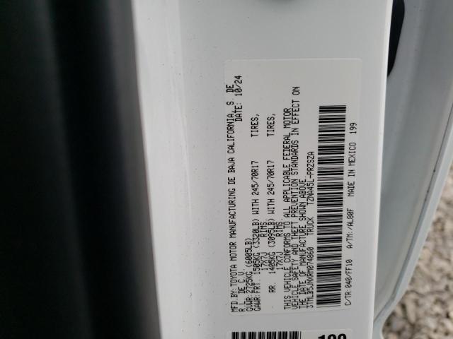 54548985 :رقم المزاد ، 3TMLB5JNXRM074860 vin ، 2024 Toyota Tacoma Dou مزاد بيع