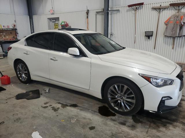 Продаж на аукціоні авто 2018 Infiniti Q50 Luxe, vin: JN1EV7AR8JM445340, номер лоту: 54658725