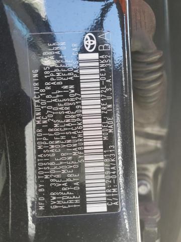 55326545 :رقم المزاد ، 5YFBURHE6KP909127 vin ، 2019 Toyota Corolla L مزاد بيع