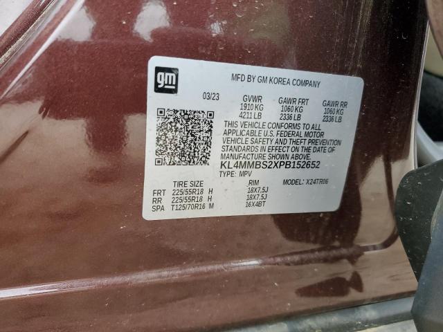 53604405 :رقم المزاد ، KL4MMBS2XPB152652 vin ، 2023 Buick Encore Gx Preferred مزاد بيع