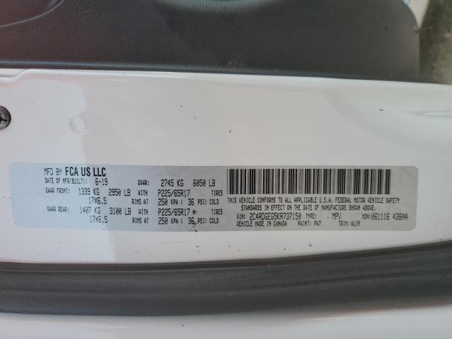 Aukcja sprzedaży 2019 Dodge Grand Cara, vin: 2C4RDGEG5KR737150, numer aukcji: 55260755