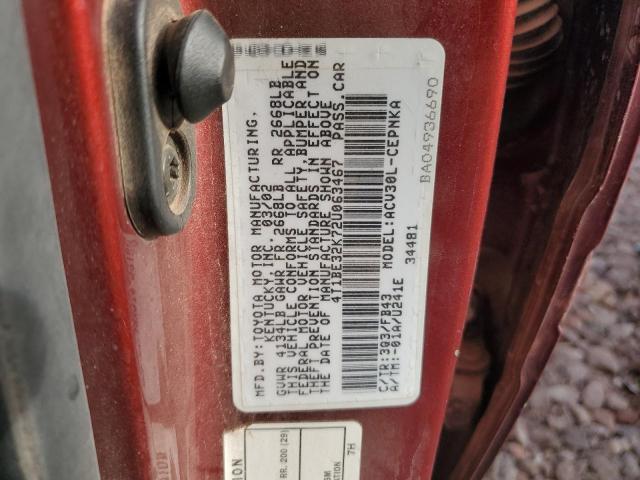 Продаж на аукціоні авто 2002 Toyota Camry, vin: 4T1BE32K72U063467, номер лоту: 50270685