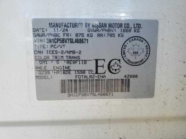 Aukcja sprzedaży 2025 Nissan Kicks Play, vin: 3N1CP5BV7SL468671, numer aukcji: 54410585