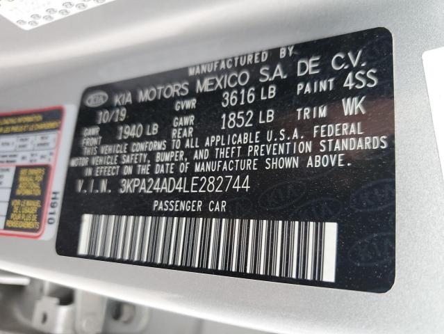 Aukcja sprzedaży 2020 Kia Rio Lx, vin: 3KPA24AD4LE282744, numer aukcji: 51581295