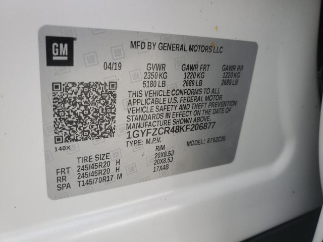 Продажа на аукционе авто 2019 Cadillac Xt4 Premiu, vin: 1GYFZCR48KF206877, номер лота: 55365105