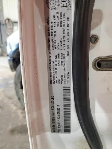 Продажа на аукционе авто 2021 Ram 1500 Class, vin: 1C6RR7LT3MS503017, номер лота: 53235525