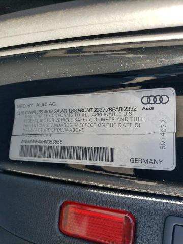 Продаж на аукціоні авто 2017 Audi A4 Ultra P, vin: WAUKMAF4XHN053555, номер лоту: 51518395