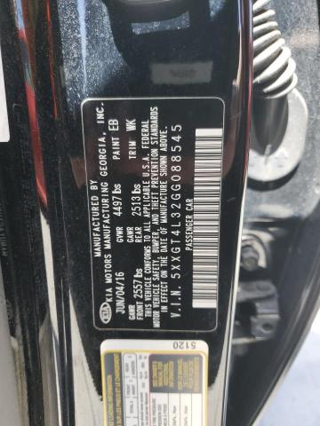 54002035 :رقم المزاد ، 5XXGT4L32GG088545 vin ، 2016 Kia Optima Lx مزاد بيع