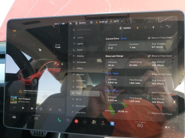 Aukcja sprzedaży 2018 Tesla Model 3, vin: 5YJ3E1EB4JF080582, numer aukcji: 52384135