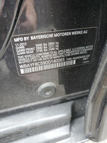 2013 Bmw 750 Lxi მანქანა იყიდება აუქციონზე, vin: WBAYF8C59DD140065, აუქციონის ნომერი: 53366935