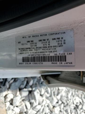Продажа на аукционе авто 2014 Mazda 3, vin: JM1BM1V70E1189288, номер лота: 54596645