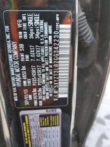 2016 Hyundai Santa Fe Sport მანქანა იყიდება აუქციონზე, vin: 5XYZT3LB2GG342230, აუქციონის ნომერი: 53014415