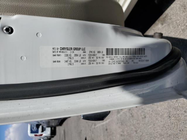 2014 Chrysler Town & Country მანქანა იყიდება აუქციონზე, vin: 2C4RC1BG2ER272433, აუქციონის ნომერი: 54616855