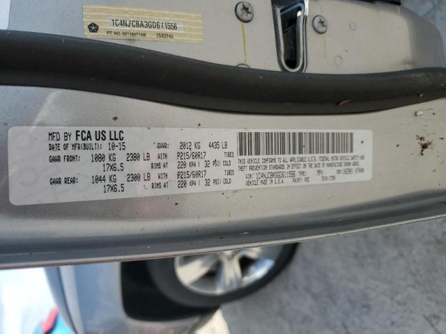 55227345 :رقم المزاد ، 1C4NJCBA3GD611556 vin ، 2016 Jeep Compass Sp مزاد بيع