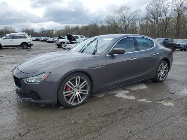 2016 Maserati Ghibli S მანქანა იყიდება აუქციონზე, vin: ZAM57RTA1G1175027, აუქციონის ნომერი: 54107545