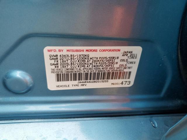 Продаж на аукціоні авто 2011 Mitsubishi Outlander Sport, vin: JA4AR4AU2BZ015255, номер лоту: 52002335