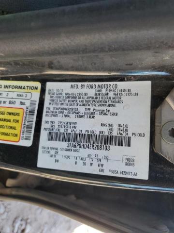 Aukcja sprzedaży 2014 Ford Fusion, vin: 3FA6P0HD4ER208103, numer aukcji: 53063095