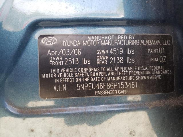 Продаж на аукціоні авто 2006 Hyundai Sonata, vin: 5NPEU46F86H153461, номер лоту: 52317805