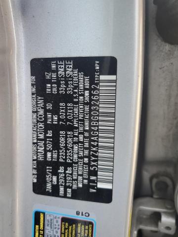 Продаж на аукціоні авто 2011 Hyundai Santa Fe, vin: 5XYZK4AG4BG032662, номер лоту: 55161045