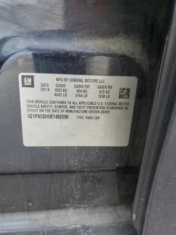 Продаж на аукціоні авто 2014 Chevrolet Cruze, vin: 1G1PA5SH9E7482308, номер лоту: 53577555