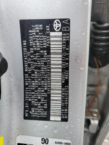 Продаж на аукціоні авто 2015 Toyota Corolla, vin: 5YFBURHE5FP327820, номер лоту: 54020485