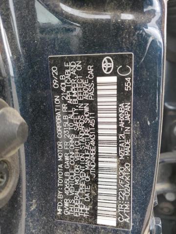 Aukcja sprzedaży 2021 Toyota Corolla, vin: JTND4MBE4M3114511, numer aukcji: 51291005