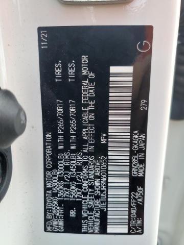 Продажа на аукционе авто 2022 Toyota 4runner Tr, vin: JTETU5JR9N6010652, номер лота: 54400975