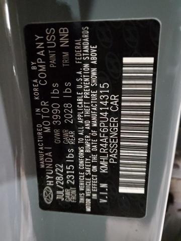 52998845 :رقم المزاد ، KMHLR4AF6PU414315 vin ، 2023 Hyundai Elantra N مزاد بيع