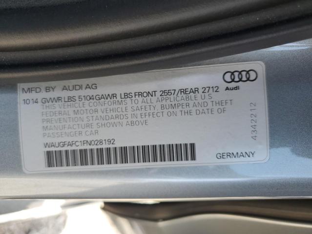 Продажа на аукционе авто 2015 Audi A6 Premium, vin: WAUGFAFC1FN028192, номер лота: 51703785