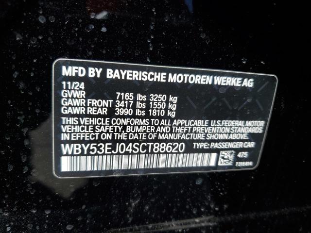 Aukcja sprzedaży 2025 Bmw I7, vin: WBY53EJ04SCT88620, numer aukcji: 51472495