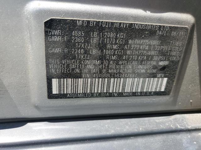 53941495 :رقم المزاد ، 4S4BRBLC5B3447887 vin ، 2011 Subaru Outback مزاد بيع