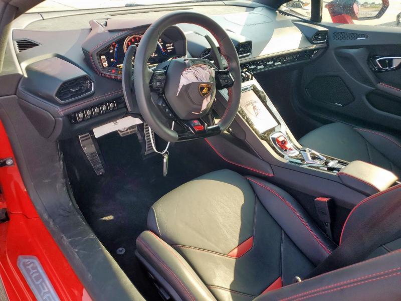 53117645 :رقم المزاد ، ZHWUT5ZF9PLA21574 vin ، 2023 Lamborghini Huracan Ev مزاد بيع