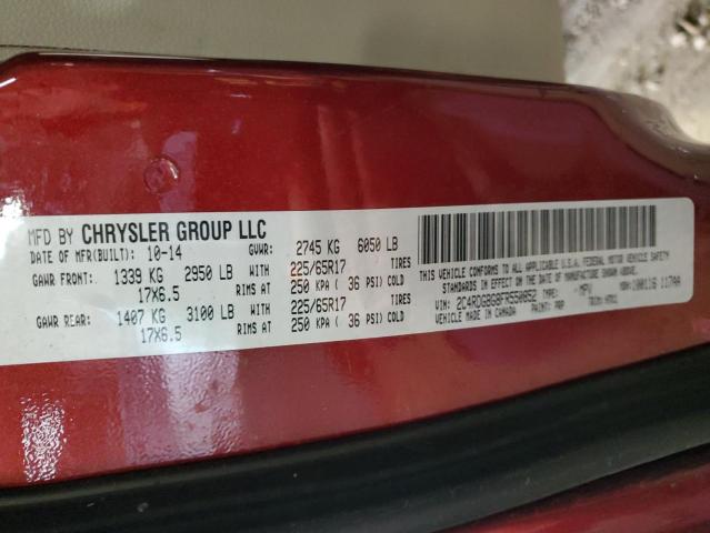 Aukcja sprzedaży 2015 Dodge Grand Cara, vin: 2C4RDGBG8FR550852, numer aukcji: 44585725