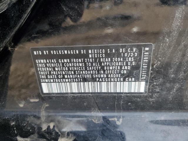 Aukcja sprzedaży 2024 Volkswagen Jetta, vin: 3VWEM7BUXRM023571, numer aukcji: 53479205