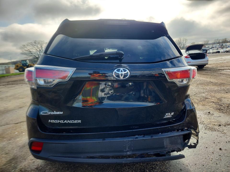 Aukcja sprzedaży 2015 Toyota Highlander, vin: 5TDJKRFH7FS207023, numer aukcji: 49885996