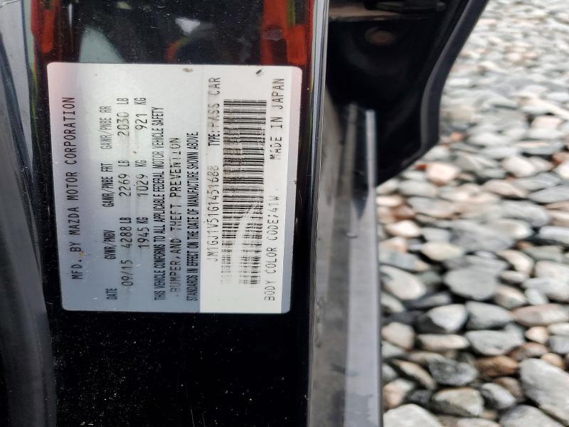 Продаж на аукціоні авто 2016 Mazda 6, vin: JM1GJ1V51G1451688, номер лоту: 48948966