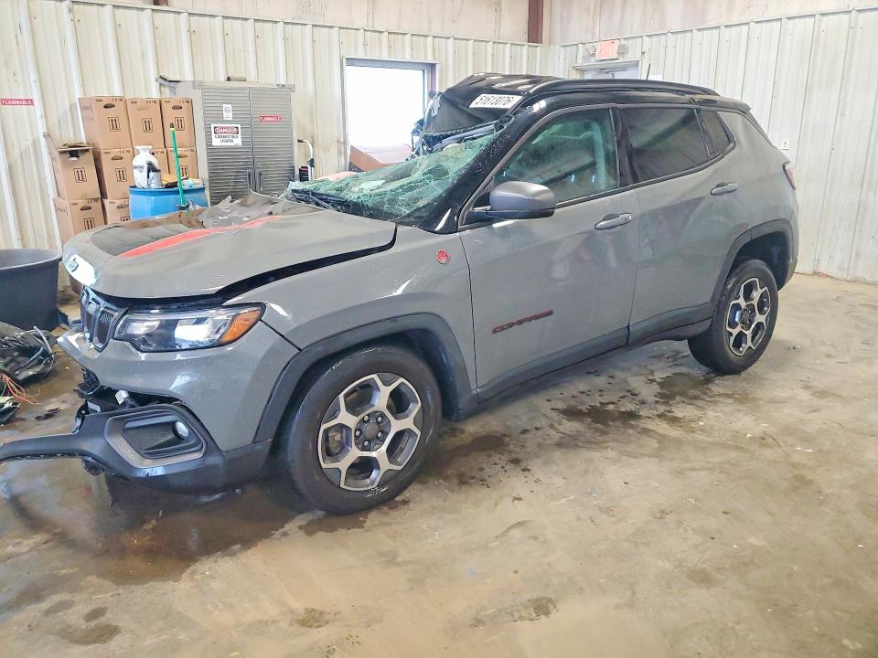 Auction sale of the 2022 Jeep Compass, vin: 3C4NJDDB2NT107700, lot number: 51613076