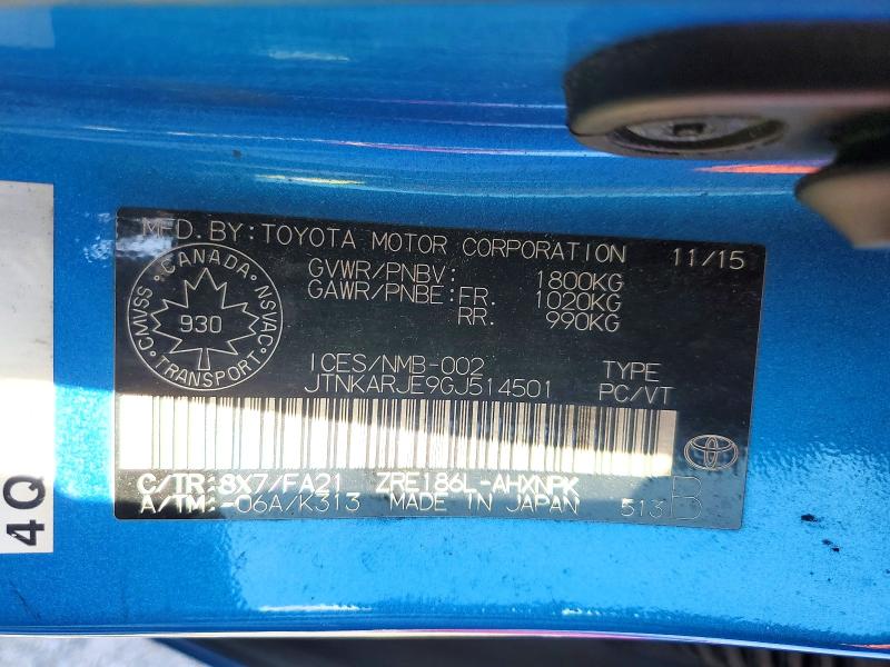 Продаж на аукціоні авто 2016 Scion Im, vin: JTNKARJE9GJ514501, номер лоту: 48538226