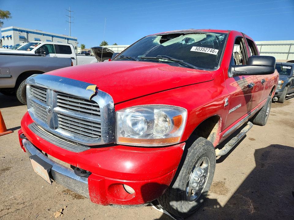 50352746 :رقم المزاد ، 1D7KS28C16J246318 vin ، 2006 Dodge Ram 2500 مزاد بيع