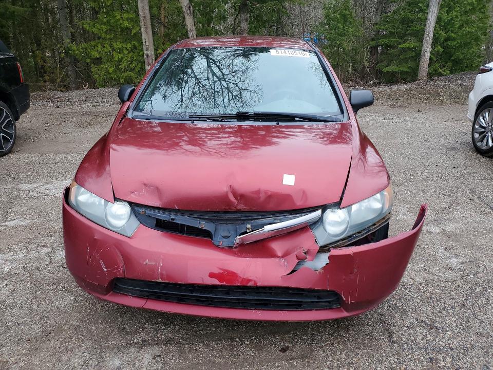 Aukcja sprzedaży 2007 Honda Civic, vin: 2HGFA16387H006778, numer aukcji: 51410516